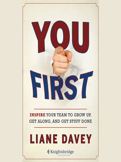 Title details for You First by Liane Davey - Wait list
